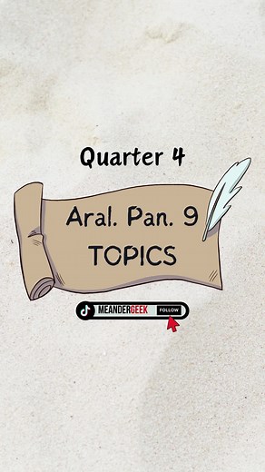 Grade 9 Araling Panlipunan Topics and Reviewer | LearnItOnTikTokPH