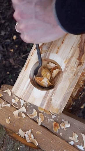 designboom magazine on Instagram: "some #satisfying #carving by @samuelalexandershapes 🪵 the tool used is called ‘twca cam’ and is crafted by @nic_westermann #designboom #woodcarving #woodworking #asmr"