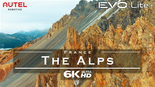 Exploring the French Alps by Drone – Stunning 6K Cinematic Footage