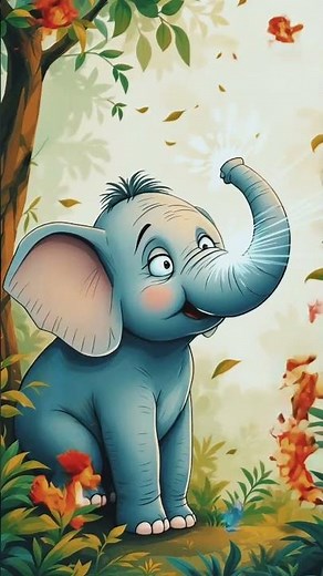 "Ellie the Elephant Can’t Stop Sneezing 🐘 | Funny Animal Cartoon for Kids | Jungle Moral Story USA"