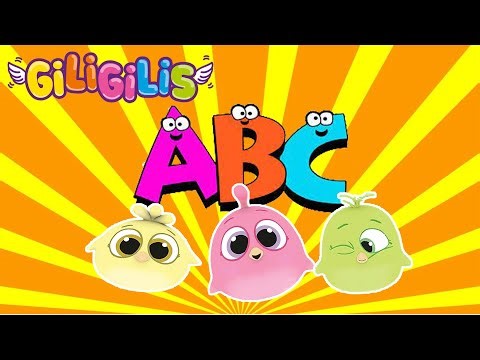 ABC Song for Kids 🎵 Learn Alphabet A-Z | Fun English Songs & Animations | GILIGILIS