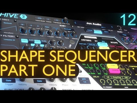 The Shape Sequencer Part One | u-he Hive 2 Tutorial Lesson 12