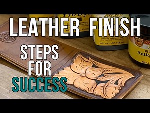 Leather Dye, Antique, & Finish in 2024 - 5 Steps For Success