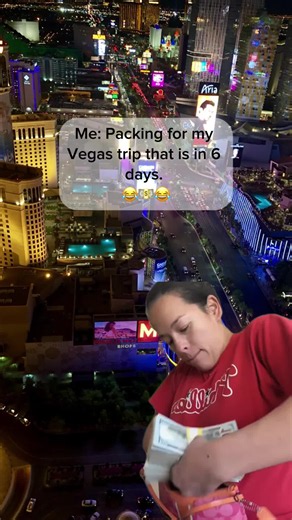 Gotta pack the essentials for Vegas! 😂😂😂. #fyp #travel #traveltiktok #vegas #travelhumor