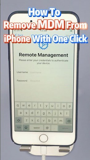 How To Remove MDM on iPhone With One Click? #ios18 #ios18beta