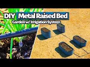 How to Build a Raised Bed Garden with Drip Irrigation (Complete DIY Beginner's Guide)