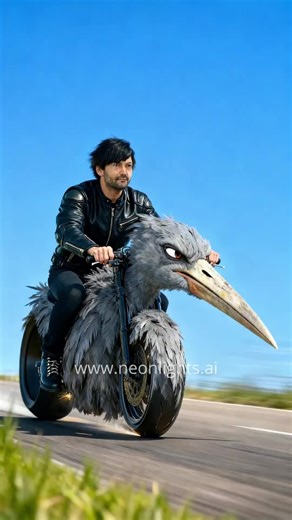 Ride an Animal Bike - Coming Soon to Neonlights.ai