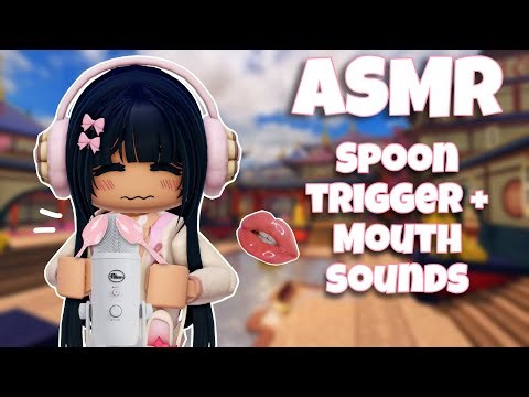 ROBLOX ASMR ~ EVADE MOUTH SOUNDS + SPOONS ON MIC 💤 (NO TALKING)