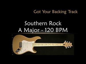 Backing Track - Southern Rock in A Major