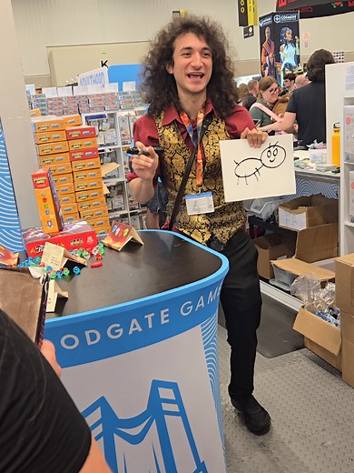 Please follow @Michael OJ --- Magic at @Floodgate Games at @Gen Con #GenCon #gencon2025 #boardgames #tabletopgames #boardgamestiktok