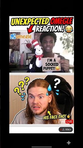 Unexpected Omegle Reaction 😂 Funniest Stranger Reaction Ever | #shorts #omegle #shortsfeed #joshy