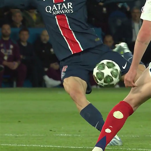 Ultra-slow motion - PSG Fabian Ruiz goal vs Arsenal - UCL 2024/25 - Powered by #FlowFrames 1.39