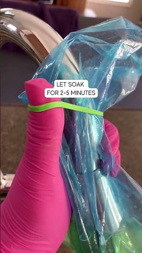 Destroy Calcium Buildup | #tips #clr #beforeandafter #kitchen #maintenance #home #cleaning #shorts