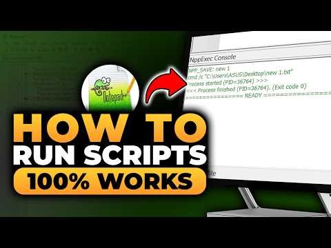 How To Run Scripts in Notepad++ (𝟮𝟬𝟮𝟲) | 100% WORKS | NO Yapping, To The Point! | FAST & EASY