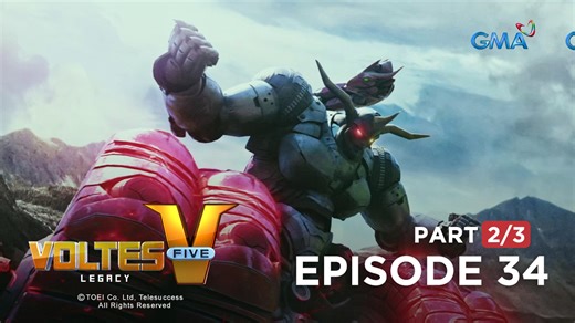 Voltes V Legacy: Zuhl and Draco's combined beastfighter, Dainegu! (Full Episode 34 - Part 2/3)