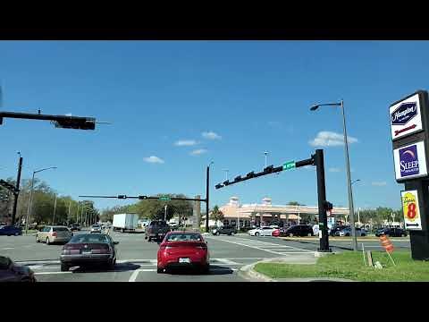 Driving Downtown Gainesville FL