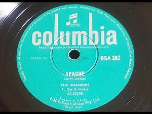 The Shadows 'Apache' 1960 S.A. 78 rpm