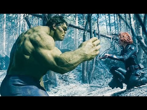 Black Widow Tames Hulk Scene - AVENGERS 2: AGE OF ULTRON (2015) Movie Clip