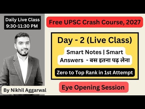 Orientation Day - 2 | ACA Batch 2027 | UPSC Mains : Master GS1–GS4 in 2027 | Complete Blueprint