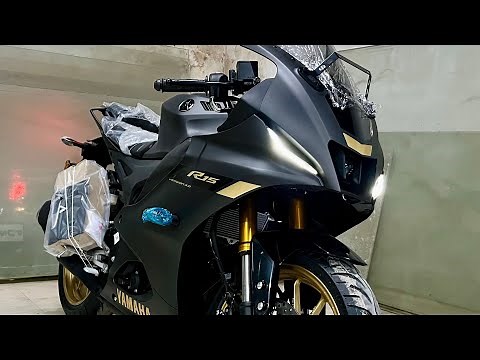 2023 Yamaha R15 V4 Matte Black New Model | On-Road Price | R15V4 New Model 2023