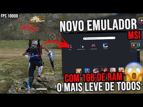 MELHOR EMULADOR PARA FREE FIRE BLUESTACKS MSI COM CONFIGURAÇÕES E DICAS PARA PC FRACO OTIMIZADO
