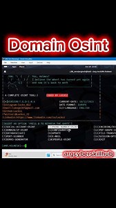 👍how to get information of any 🥶 "Domains" mr. holmes tool GitHub Ethical Hacking Tool Testing 🔥 Cyber Security Awareness Video For Educational Purposes Only ⚠️ Do not misuse #fbreelsfypシ゚viralfbreelsfypシ゚viral #education #fbyシvideo #windows | Argcyberskill Hub