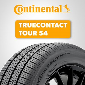 Upgrade your ride with TrueContact Tour 54! Replacing the popular Continental TrueContact Tour, the TrueContact Tour 54 is a Touring tire for the drivers of sedans, minivans, SUVs, crossovers, and EVs. | Tire Rack