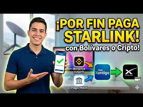 Finally! The definitive solution for paying for Starlink from Venezuela. 🚀