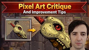Pixel art critique and improvement tips