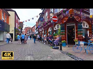 Worcester - City Tour 2024| Walking The Streets of Worcester | Central Worcester Walk [4K HDR]
