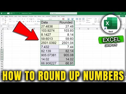 How to Round Up Numbers in Excel