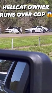 33K views · 2.5K reactions | Cop tries to stop a Hellcat gone wrong  | Srt Flex | Facebook
