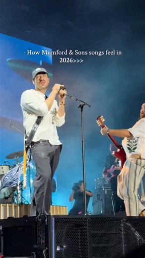 midnightt on Instagram: "Mumford & Sons and Noah Kahan performed "The Cave" together during a high-energy set. This live collaboration brought the two acts together to perform the Mumford & Sons classic for a captivated crowd. The performance was a significant musical moment, blending their distinct folk-rock styles and featuring the driving rhythms and anthemic energy that both artists are known for. Song: Mumford & Sons - The Cave #2016 #trending #mumford&sons #music #concert"