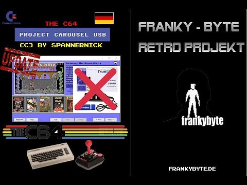 The C64 MOD - Modifizieren des C64 Maxi/Mini - Project Carousel USB v11.x by Spannernick (2020)