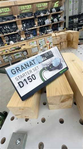 Festool Granat starter set has 6 different grits from P60 to P320 and come in both 5 & 6” kits