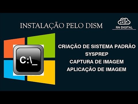 Como instalar Windows via DISM com o CMD - criar, capturar e implantar imagem - Deploy do Windows