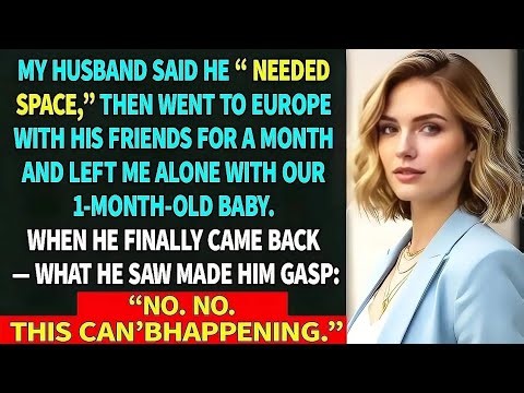 He Left Me 4 Weeks After I Gave Birth… Then Came Home to a Wife He Didn’t Recognize