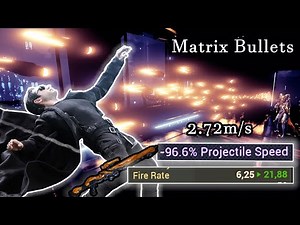 Warframe - -96% Flight Speed Bullets. When You Are in Matrix