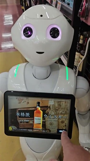Shopping With a Robot in Japan