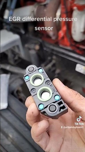 kenworth t680 egr differential pressure sensor location and replace or clean it every 100,000 miles