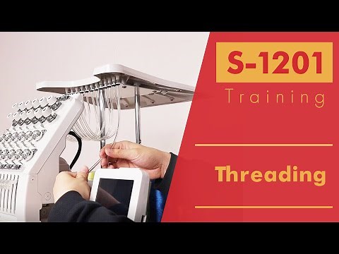 Smartstitch Embroidery Machine S1201 Get Started | Threading
