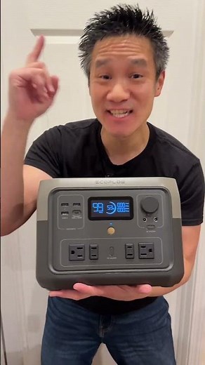 Super PORTABLE! ECOFLOW RIVER 2 MAX is very capable!