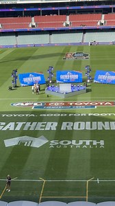 Final touches before it all begins TONIGHT 🎨 | Adelaide Oval