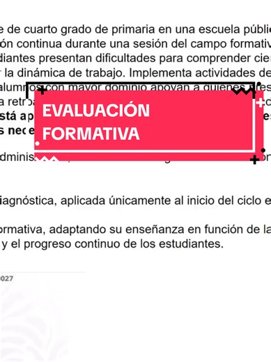 Evaluación Formativa en Acción para Docentes