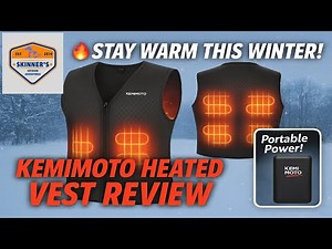#KEMIMOTO Electric Heated Vest Review – Perfect for Cold Weather Adventures!