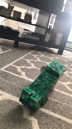my lego creeper falling #falling #lego #creeper