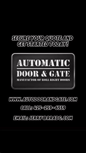Custom design - Expertly built - Professionally automated - From residential driveway gates to commercial security solutions, we design, fabricate, and install gates that combine strength, function, and style. ✔️ Licensed professionals  Contact us today for a custom quote | Automatic door and gate | Facebook