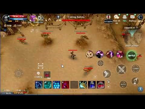 Cabal Mobile Force Gunner Sub Skills