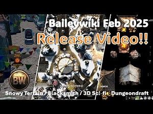 Baileywiki Feb 2025 - Release: Winter Scenes, Animated Assets, Tokens, 3D, and Dungeondraft