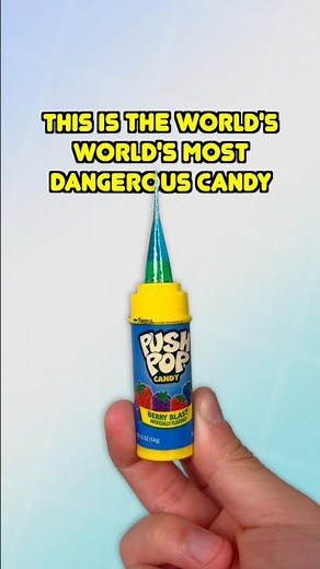 Worlds sharpest candy (the push pop)…